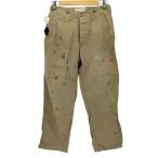 USED古着(ユーズドフルギ) {{BOOTLEGGERS}} PROSPECTOR PANTS ペンキ  中古 古着 0304