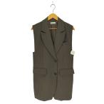 MAISON SPECIAL(メゾンスペシャル) ボックスシルエットジレ ベスト レディース  FREE 中古 古着 0425