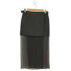 USED古着(ユーズドフルギ) {{ATTISESSION}}25SS ドッキング ダブルラップ スカート 中古 古着 0846