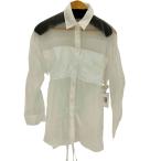 ショッピングzara ZARA(ザラ) ウエストリボンシアーシャツ レディース 表記無  中古 古着 0404