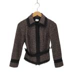 PAOLA FRANI( Paola Frani ) твид жакет узкая юбка женский надпись нет б/у б/у одежда 0602