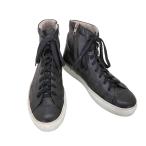 AmB(エーエムビー) レザーハイカットスニーカー メンズ  41 中古 古着 0324