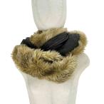 my beautiful landlet( мой beautiful Land let ) мех большой шарф снуд мужской б/у б/у одежда 0546