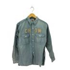 ショッピングCROW OLD CROW(オールドクロウ) CROW L/S Work Shirts クロウロングスリーブワークシ 中古 古着 1024