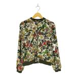 ショッピングzara ZARA(ザラ) ボタニカルデザインブルゾンジャケット レディース  M 中古 古着 0322