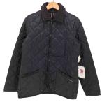 LAVENHAM( Lavenham ) Британия производства воротник вельвет стеганная куртка женский EUR:38 б/у б/у одежда 0203