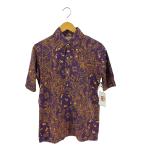 EVISU(エヴィス) 総柄 ボタンダウン プルオーバー シャツ メンズ JPN：1  中古 古着 0525