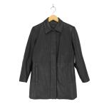 Gap(ギャップ) 00s OLD lamb leather ラムレザー比翼ステンカラーコート レディース 中古 古着 0903