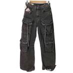 ショッピングzara ZARA(ザラ) UTILITY マルチポケット カーゴデニム メンズ US：30-31  中古 古着 0143