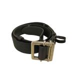 DOLCE&GABBANA(ドルチェアンドガッバーナ) レザー×キャンバス コンビバックルベルト メン 中古 古着 0145