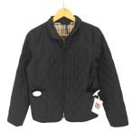 ショッピングBURBERRY BURBERRY LONDON(バーバリーロンドン) 裏地ノバチェック ダブルジップ キルティングジャケッ 中古 古着 1042