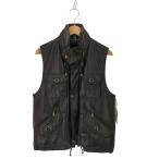 USED古着(ユーズドフルギ) HEITORN ジップアップレザーベスト メンズ JPN：50  中古 古着 0425