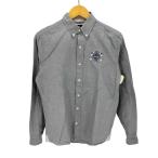 Timberland(ティンバーランド) SLIM FIT ロゴ 刺繍 オックスフォード L/S ボタンダ 中古 古着 0724