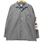 papas(パパス) ウール混 コットンシャツジャケット メンズ JPN：M  中古 古着 0443