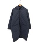 USED古着(ユーズドフルギ) AUCHINCOAL フーデッド キルティング コート メンズ  40 中古 古着 0142