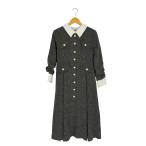 DHOLIC(ディーホリック) 配色ツイードフレアワンピース レディース JPN：M  中古 古着 0947