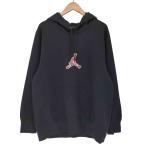 JORDAN BRAND(ジョーダンブランド) ロゴワッペン刺繍 プルオーバー パーカー メンズ impo 中古 古着 0642