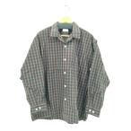YUAN(ユアン) 日本製 ロングスリーブコットンチェックシャツ メンズ  S/M 中古 古着 0425