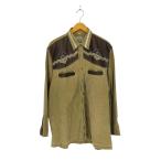 ショッピングused USED古着(ユーズドフルギ) {{DeSigner's Club}}異素材切替カウボーイシャツ メンズ  中古 古着 1017