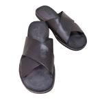 ショッピングused USED古着(ユーズドフルギ) BRADOR ブラドール イタリア製 WALK SANDAL NERO ク 中古 古着 0345