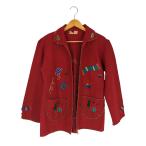 ショッピングused USED古着(ユーズドフルギ) 50S〜60S メキシカン ウールパッチ ジャケット メンズ 表記無  中古 古着 1003