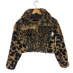 JORDAN BRAND(ジョーダンブランド) レオパード柄 フェイクファージャケット レディース imp 中古 古着 1242