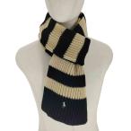 POLO RALPH LAUREN(ポロラルフローレン) スモールポニー刺繍 リブ編み ボーダー ニットマ 中古 古着 0242