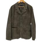 ZARA(ザラ) SUEDE LEATHER BLAZER スエード レザーブレザー メンズ import 中古 古着 1002