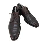 ショッピング古着 USED古着(ユーズドフルギ) PERFETTO Uチップレザーシューズ メンズ US：7  中古 古着 1008