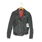 ショッピングused USED古着(ユーズドフルギ) {{COUNTER ACTION}} genuine lether ダブル 中古 古着 0250