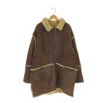 USED б/у одежда ( б/у полный gi) натуральная кожа натуральный мутон Zip выше пальто мужской 50 б/у б/у одежда 0725