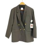 apart by lowrys(アパートバイローリーズ) ツイードライク 金ボタン 袖スリット ダブルテー 中古 古着 0544