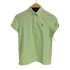 RALPH LAUREN(ラルフローレン) ポニー刺繍 S/S 鹿の子 ポロシャツ レディース impor 中古 古着 1102