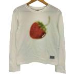 ショッピングused USED古着(ユーズドフルギ) SEW-B セミクロップBB長袖Tシャツ レディース 表記無  中古 古着 0802