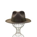 ショッピング古着 THE FAT HATTER(ザファットハッター) フェルトハット メンズ  60 中古 古着 0704