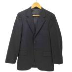 NEWYORKER( новый yo- машина ) шерсть 100 3B tailored jacket выставить мужской надпись б/у б/у одежда 0802