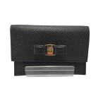 Salvatore Ferragamo(サルヴァトーレフェラガモ) カードケース ヴァラ ブラック レディ 中古 古着 1023