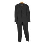 . большой суша (go Thai lik) шерсть 100% необшитый на спине полоса костюм выставить мужской 46 б/у б/у одежда 0542