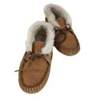Minnetonka( Minnetonka ) CHRISSY мокасины боа обувь женский 7 б/у б/у одежда 1231