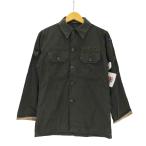 U.S. ARMY( You es Army ) OG-107 UTILITY SHIRT служебная программа мм ta б/у б/у одежда 0203