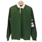 Gap( Gap ) 00S одноцветный Rugger L/S рубашка-поло мужской import:S б/у б/у одежда 0303