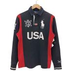 Polo by RALPH LAUREN( Polo bai Ralph Lauren ) CUSTOM FIT большой po колено U б/у б/у одежда 0822