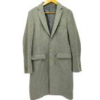 THE SHOP TK( The магазин чай ke-) шерсть Пальто Честерфилд мужской JPN:3 б/у б/у одежда 0816