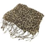 USED б/у одежда ( б/у полный gi) Y2Klinen100 Leopard шарф мужской надпись нет б/у б/у одежда 0202
