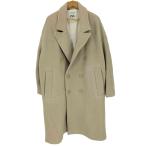 ZARA( Zara ) WOOL BLEND LONG COAT шерсть Blend длинное пальто мужской impo б/у б/у одежда 0348