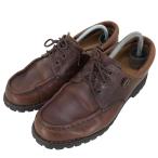 Paraboot( Paraboot ) vibram подошва THIERS мокасины U chip кожа обувь men б/у б/у одежда 0302