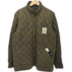Barbour( Bab a-) BEDLEY QUILT двусторонний стеганое полотно масло do жакет M б/у б/у одежда 1239