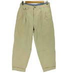 BEAMS+( Beams плюс ) 2 Pleats Tapered Twill 2pli-tsu конический tsu б/у б/у одежда 0103