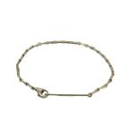 TEN.( тонн ) Bally кукуруза цепь браслет SILVER925 мужской надпись нет б/у б/у одежда 0843