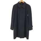 AQUASCUTUM( Aquascutum ) сделано в Японии подкладка имеется соотношение крыло пальто с отложным воротником bar kama- б/у б/у одежда 0456